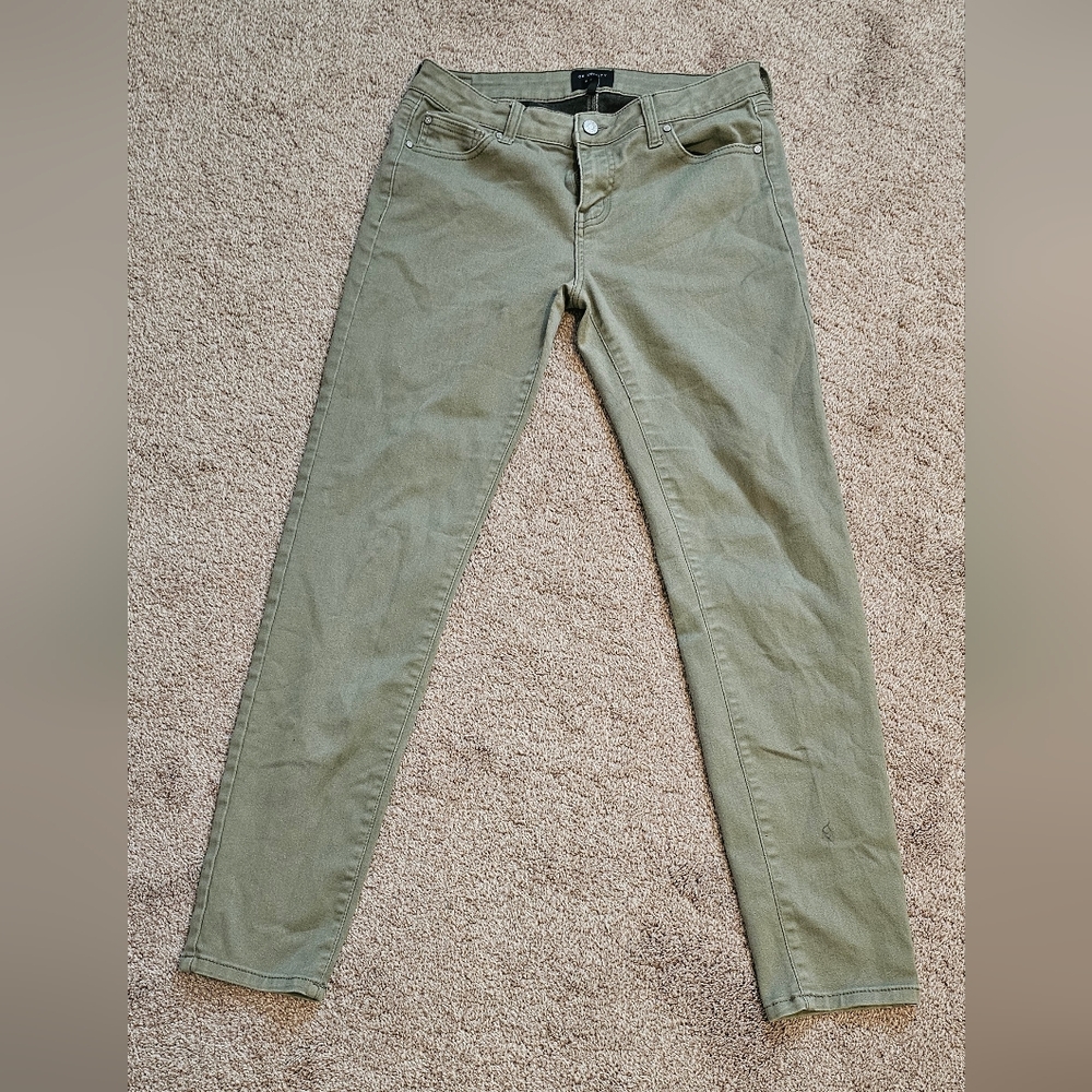 Olive Green Skinny Jeans